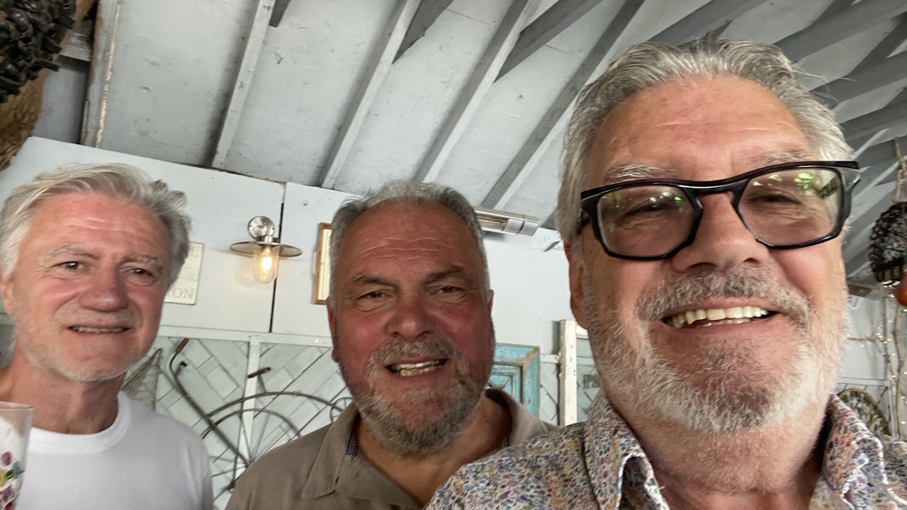 Selfie with Mark & Kevin
